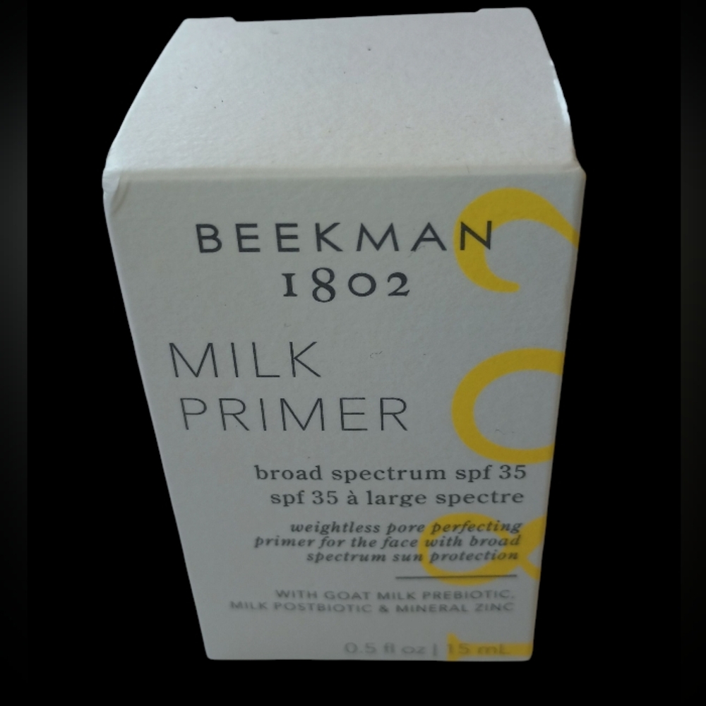 NEW Beekman 1802 Milk Primer SPF 35 Sunscreen Primer